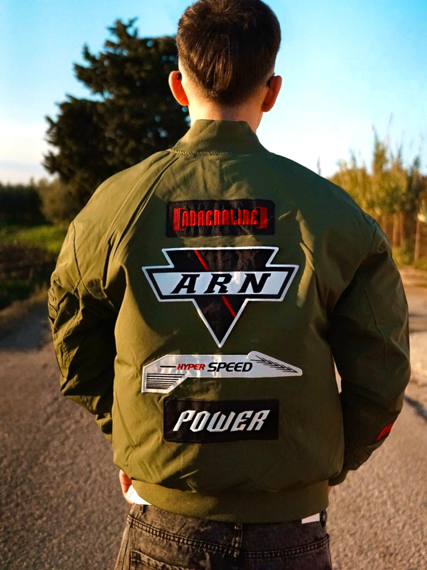 Giubbotto Verde Uomo Army – Streetwear Arte Uomo