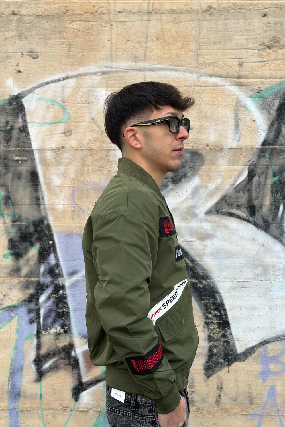 Giubbotto Verde Uomo Army – Streetwear Arte Uomo