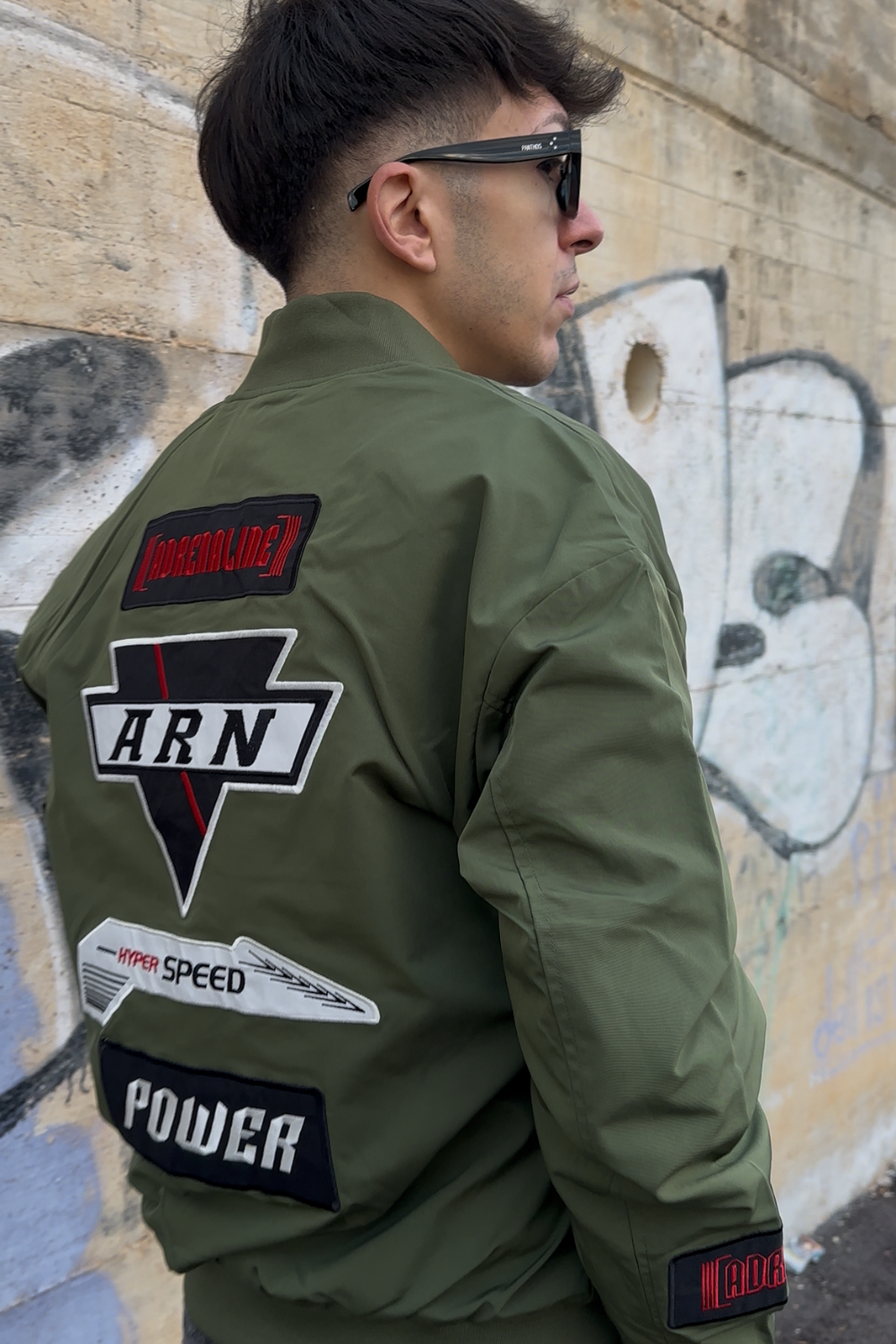 Giubbotto Verde Uomo Army – Streetwear Arte Uomo