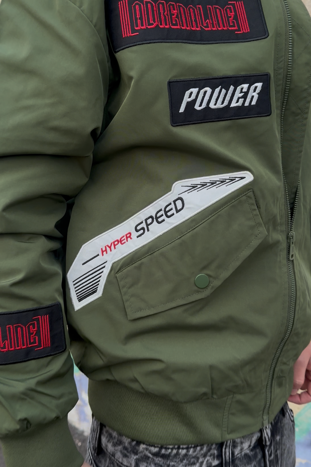 Giubbotto Verde Uomo Army – Streetwear Arte Uomo