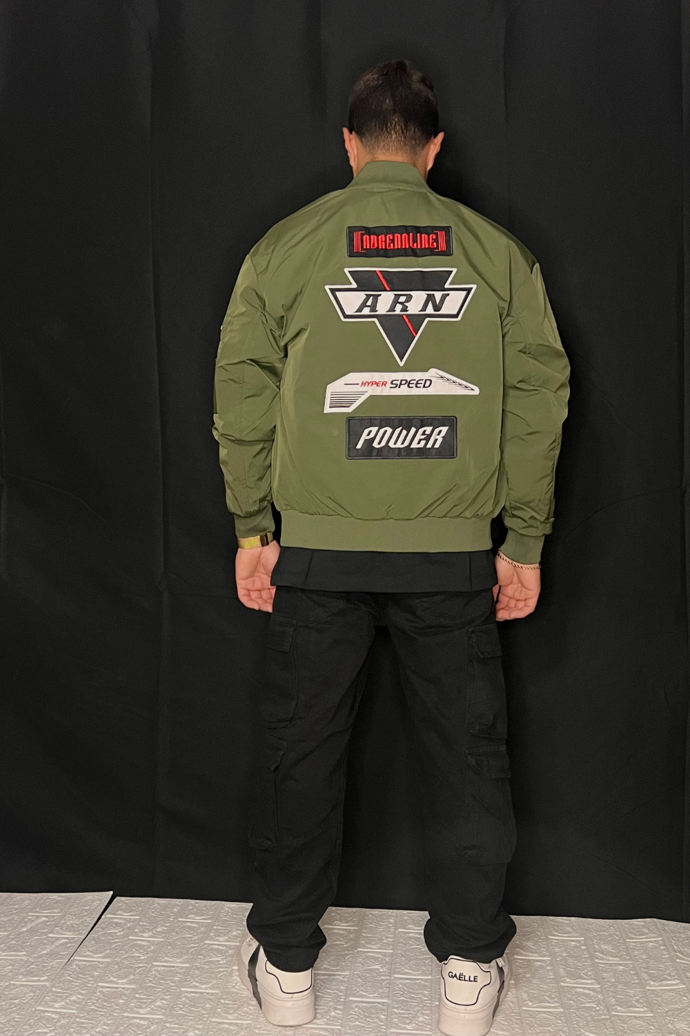Giubbotto Verde Uomo Army – Streetwear Arte Uomo
