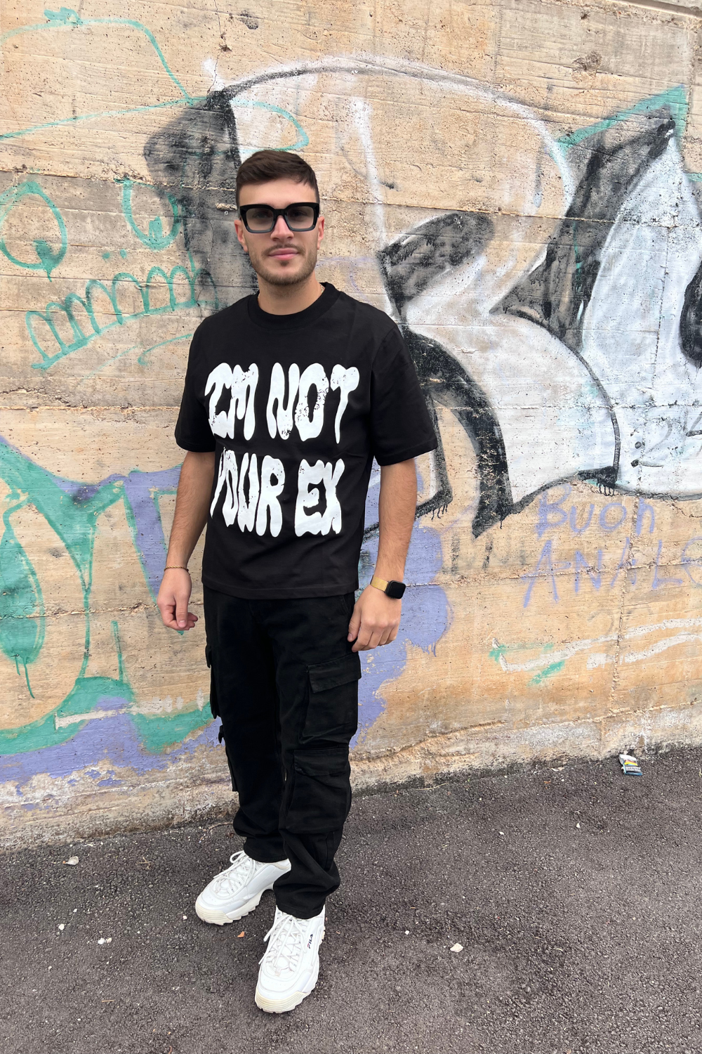 T-Shirt Uomo Graphic – “I’m Not Your Ex” | Arte Uomo