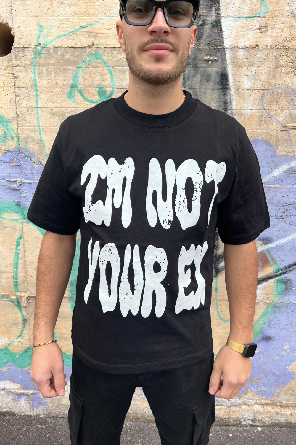 T-Shirt Uomo Graphic – “I’m Not Your Ex” | Arte Uomo