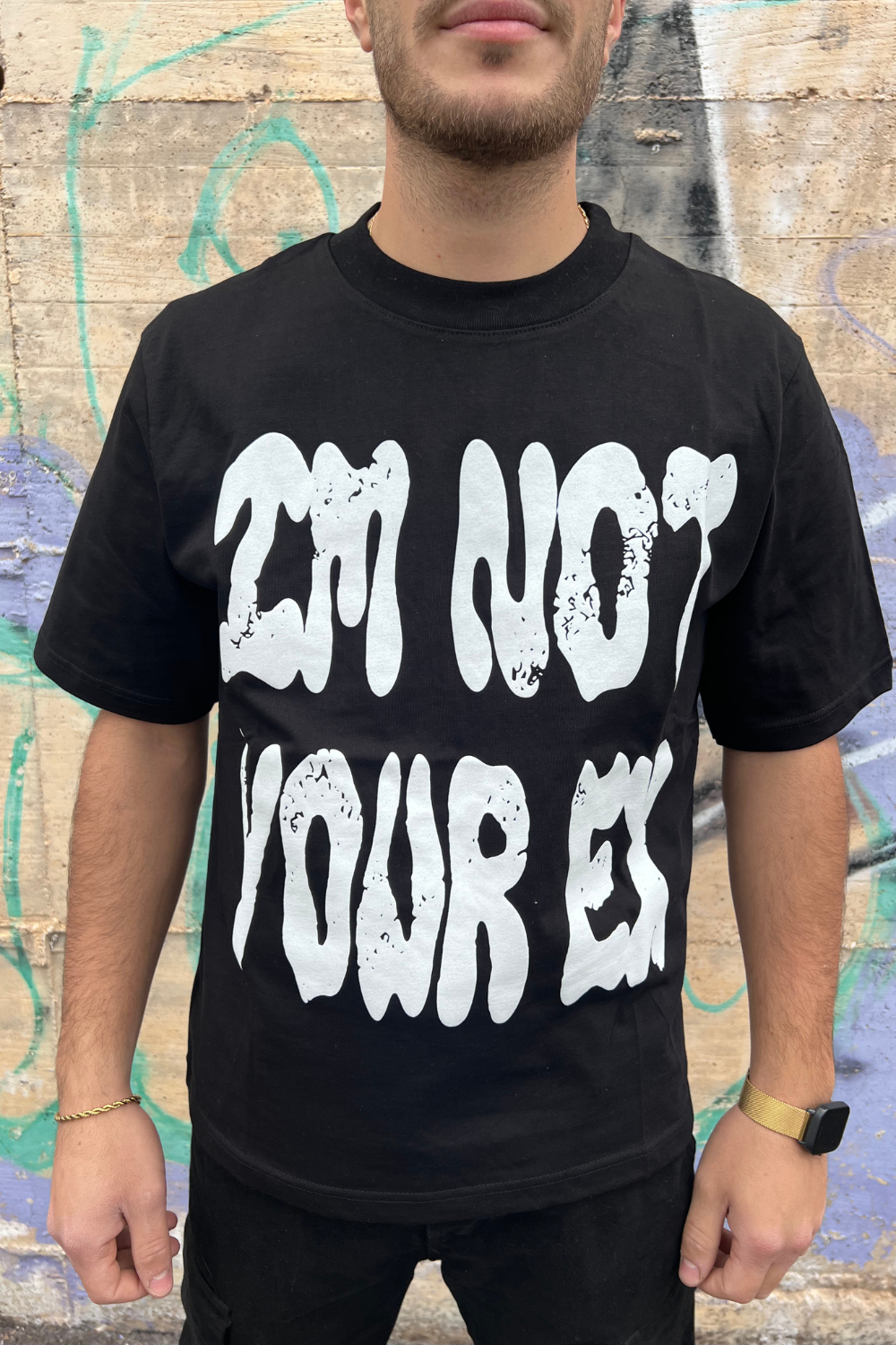 T-Shirt Uomo Graphic – “I’m Not Your Ex” | Arte Uomo