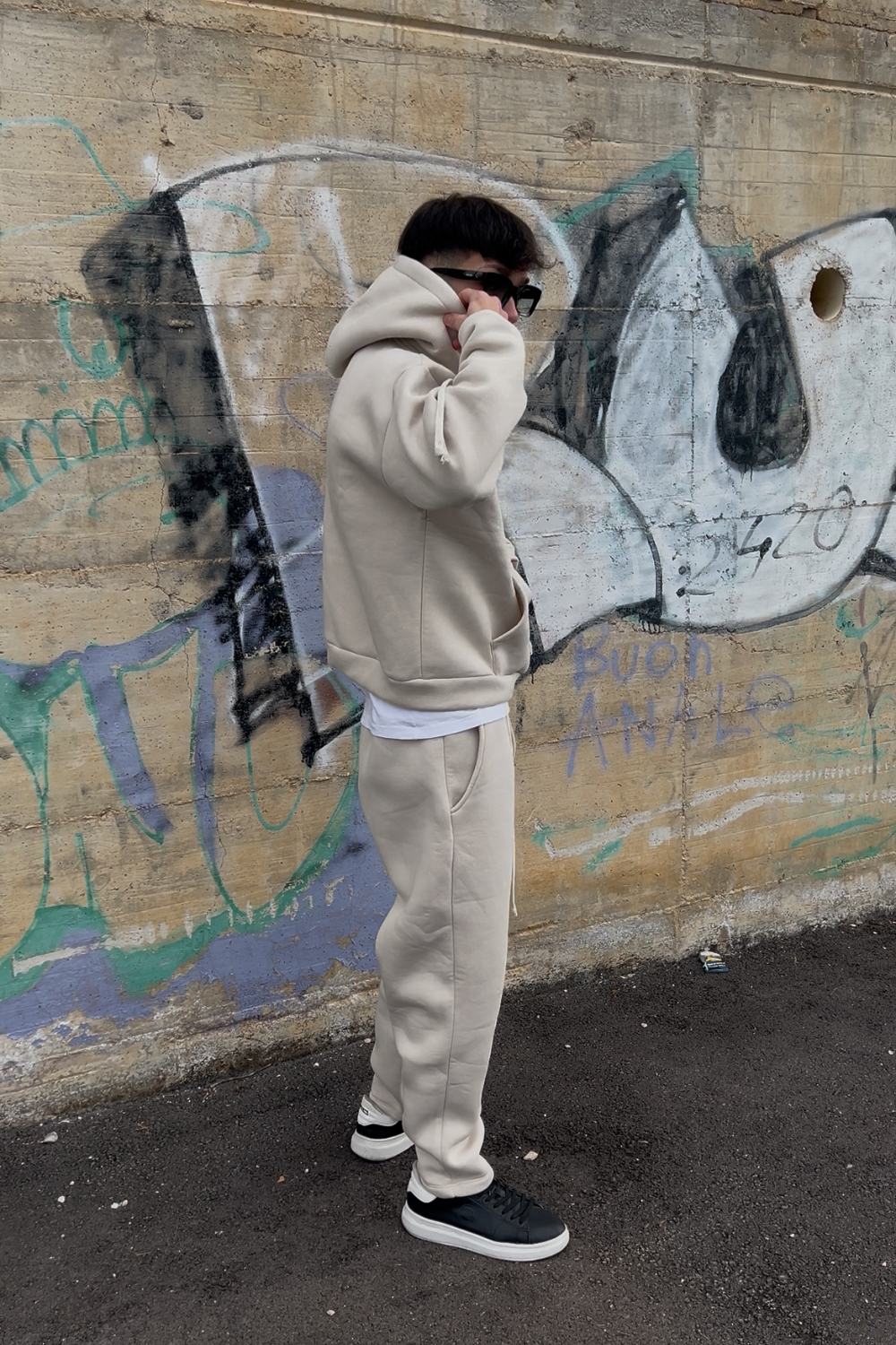 Tuta Beige Uomo – Tracksuit Premium Arte Uomo