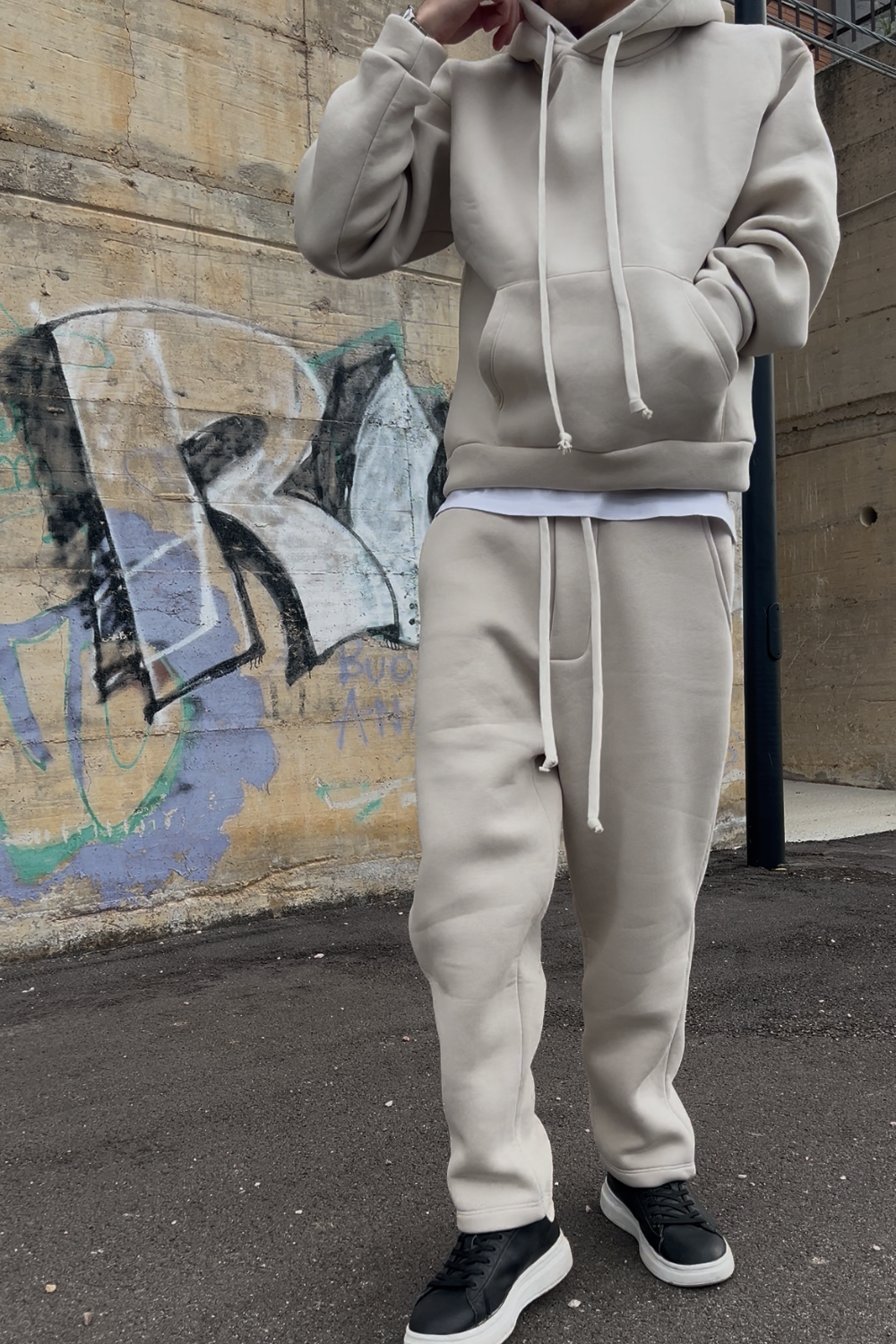 Tuta Beige Uomo – Tracksuit Premium Arte Uomo