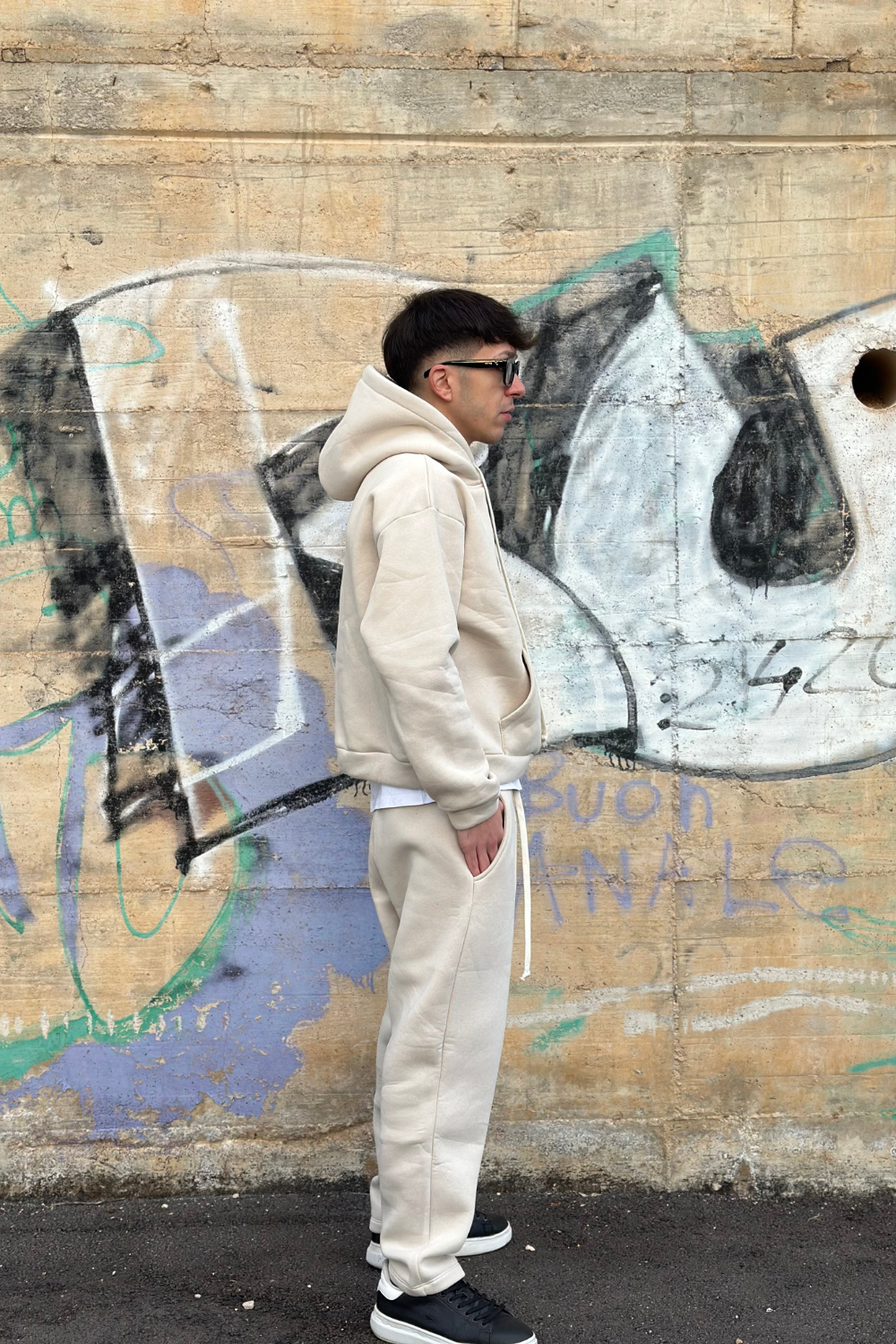 Tuta Beige Uomo – Tracksuit Premium Arte Uomo