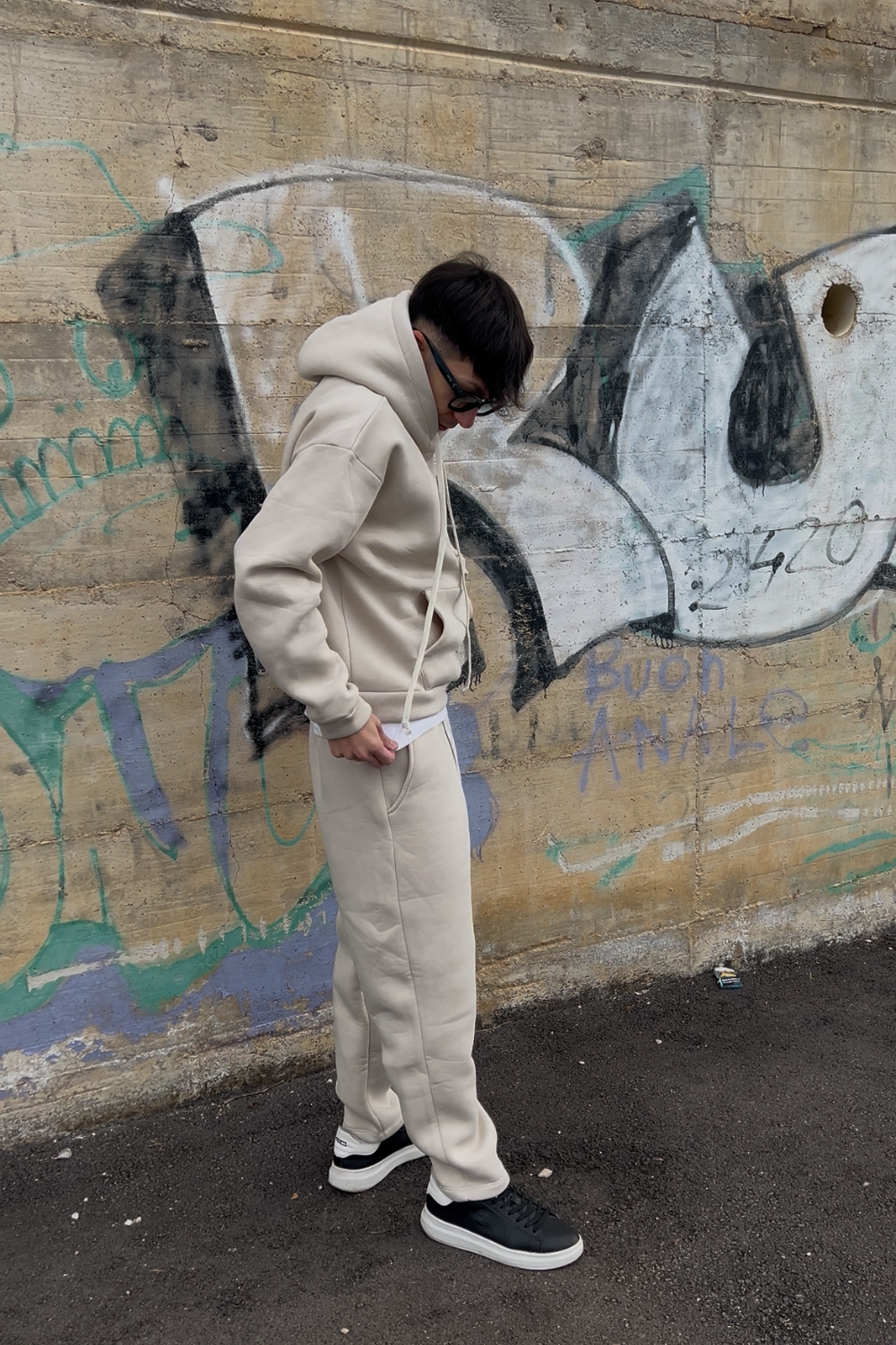 Tuta Beige Uomo – Tracksuit Premium Arte Uomo